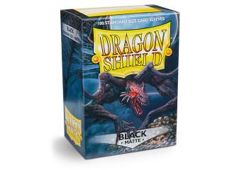 Dragon Shield Matte obaly (100 obalů) Barva: Černá