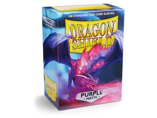 Dragon Shield Matte obaly (100 obalů) Barva: Fialová