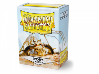 Dragon Shield Matte obaly (100 obalů) Barva: Slonovinová