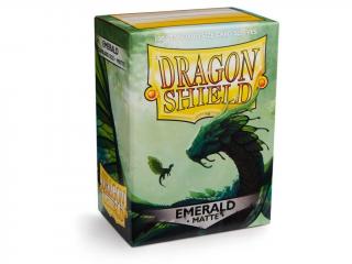 Dragon Shield Matte obaly (100 obalů) Barva: Smaragdová