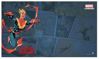 Fantasy Flight Games Marvel Champions: Captain Marvel herní podložka