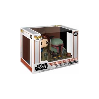 Funko POP The Mandalorian — Boba Fett and Fennec on Throne (#486)