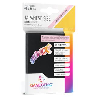 Gamegenic - PRIME Japanese Sized Sleeves (Yu-Gi-Oh!) Barva: Černá