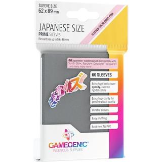 Gamegenic - PRIME Japanese Sized Sleeves (Yu-Gi-Oh!) Barva: Šedá