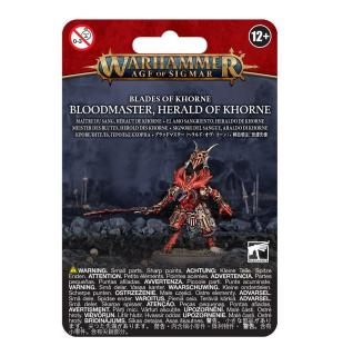 Games Workshop Age of Sigmar — Blades of Khorne Bloodmaster, Herald of Khorne