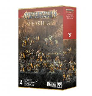 Games Workshop Age of Sigmar — Spearhead Orruk Warclans Ironjawz Bigmob