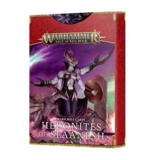 Games Workshop Age of Sigmar — Warscroll Cards Hedonites of Slaanesh