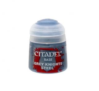 Games Workshop Citadel Base — Grey Knights Steel