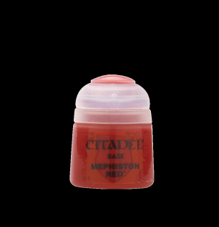 Games Workshop Citadel Base — Mephiston Red