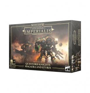 Games Workshop Legions Imperialis — Mechanicum Questoris Knights Magaera and Styrix