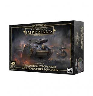 Games Workshop Legions Imperialis — Solar Auxilia Leman Russ Executioner and Demolisher Squadron