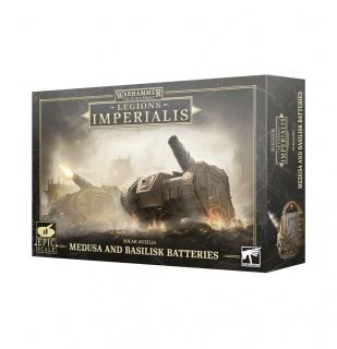 Games Workshop Legions Imperialis — Solar Auxilia Medusa and Basilisk Batteries