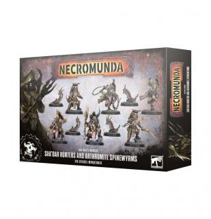 Games Workshop Necromunda — Ash Waste Nomads Shadar Hunters and Arthromite Spinewyrms