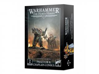 Games Workshop Warhammer: The Horus Heresy — Legiones Astartes Cataphractii Praetor & Chaplain Consul