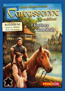 Mindok Carcassonne - rozšíření 1 (Hostince a katedrály)