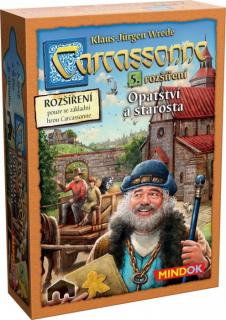 Mindok Carcassonne - rozšíření 5 (Opatství a starosta)