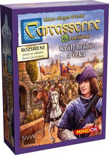 Mindok Carcassonne - rozšíření 6 (Král, hrabě a řeka)