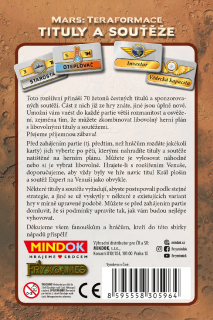 Mindok Mars: Teraformace — Tituly a soutěže