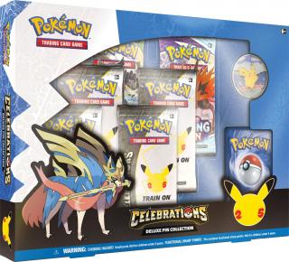 Nintendo Pokémon Celebrations — Deluxe Pin Collection