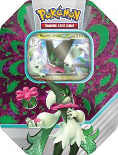 Nintendo Pokémon Paldea Partners Tin — Meowscarda Ex