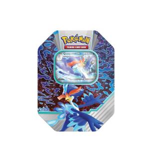 Nintendo Pokémon Paldea Partners Tin — Quaquaval Ex