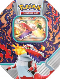 Nintendo Pokémon Paldea Partners Tin — Skeledirge Ex