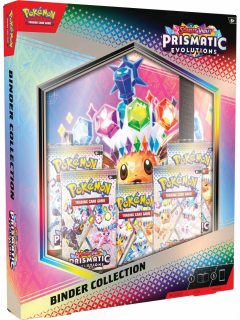 Nintendo Pokémon Scarlet & Violet Prismatic Evolutions —  Binder Collection