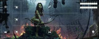 No Loading Gwent: The Legendary Card Game — herní podložka Scoiatael
