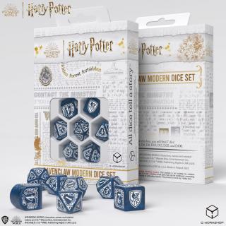 Q-Workshop Sada kostek - Harry Potter: Ravenclaw (7 kostek)