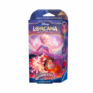 Ravensburger Disney Lorcana — Shimmering Skies - Amethyst & Ruby Starter Deck