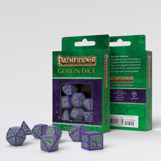 Sada Pathfinder kostek (7 kostek) Barva: Goblin