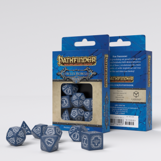Sada Pathfinder kostek (7 kostek) Barva: Hell´s Rebels