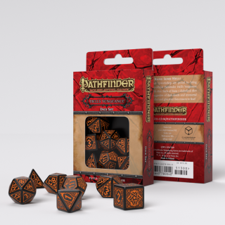 Sada Pathfinder kostek (7 kostek) Barva: Hell´s Vengeance