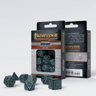 Sada Pathfinder kostek (7 kostek) Barva: Iron Gods