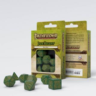 Sada Pathfinder kostek (7 kostek) Barva: Jade Regent