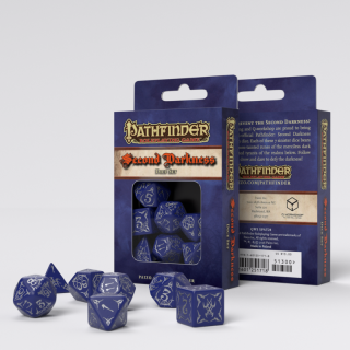 Sada Pathfinder kostek (7 kostek) Barva: Second Darkness
