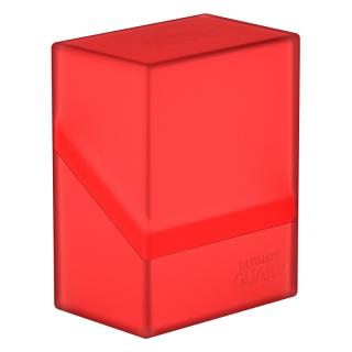 Ultimate Guard krabička na karty Boulder (60+ karet) Barva: Rubínová