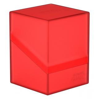 Ultimate Guard krabička na karty Boulder (80+ karet) Barva: Rubínová