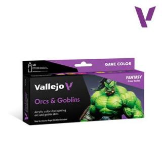 Vallejo — Game Color 8 Color set - Orcs & Goblins