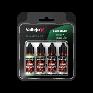 Vallejo — Game Color Green Color Set