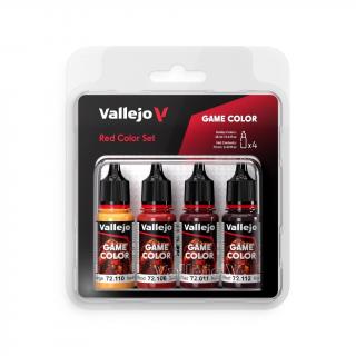 Vallejo — Game Color Red Color Set