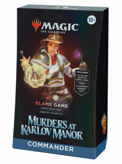 Wizards of the Coast Commander Murders at Karlov Manor - Blame Game