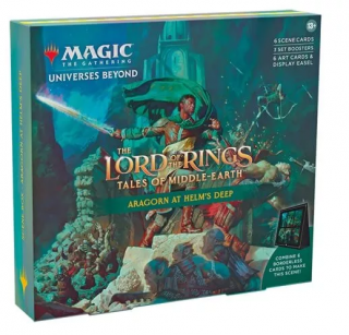 Wizards of the Coast The Lord of the Rings: Tales of Middle-earth Scene Box - Aragorn at Helm´s Deep