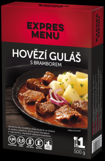 Hovězí guláš s bramborem