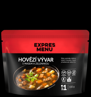 Hovězí vývar se zeleninou