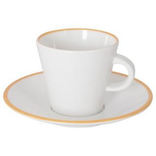 Hrnečky na Espresso Gimex Linea Line zlaté (2ks)
