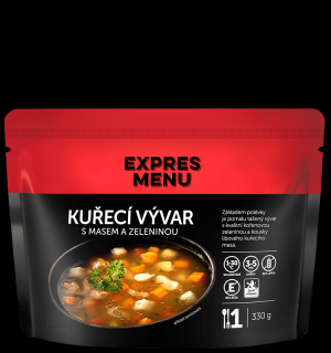 Kuřecí vývar se zeleninou