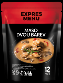 Maso dvou barev