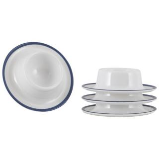 Miska pod vejce Gimex Linea Line modrá (4 ks)