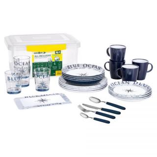 Set nádobí Brunner Blue Ocean (38 ks)
